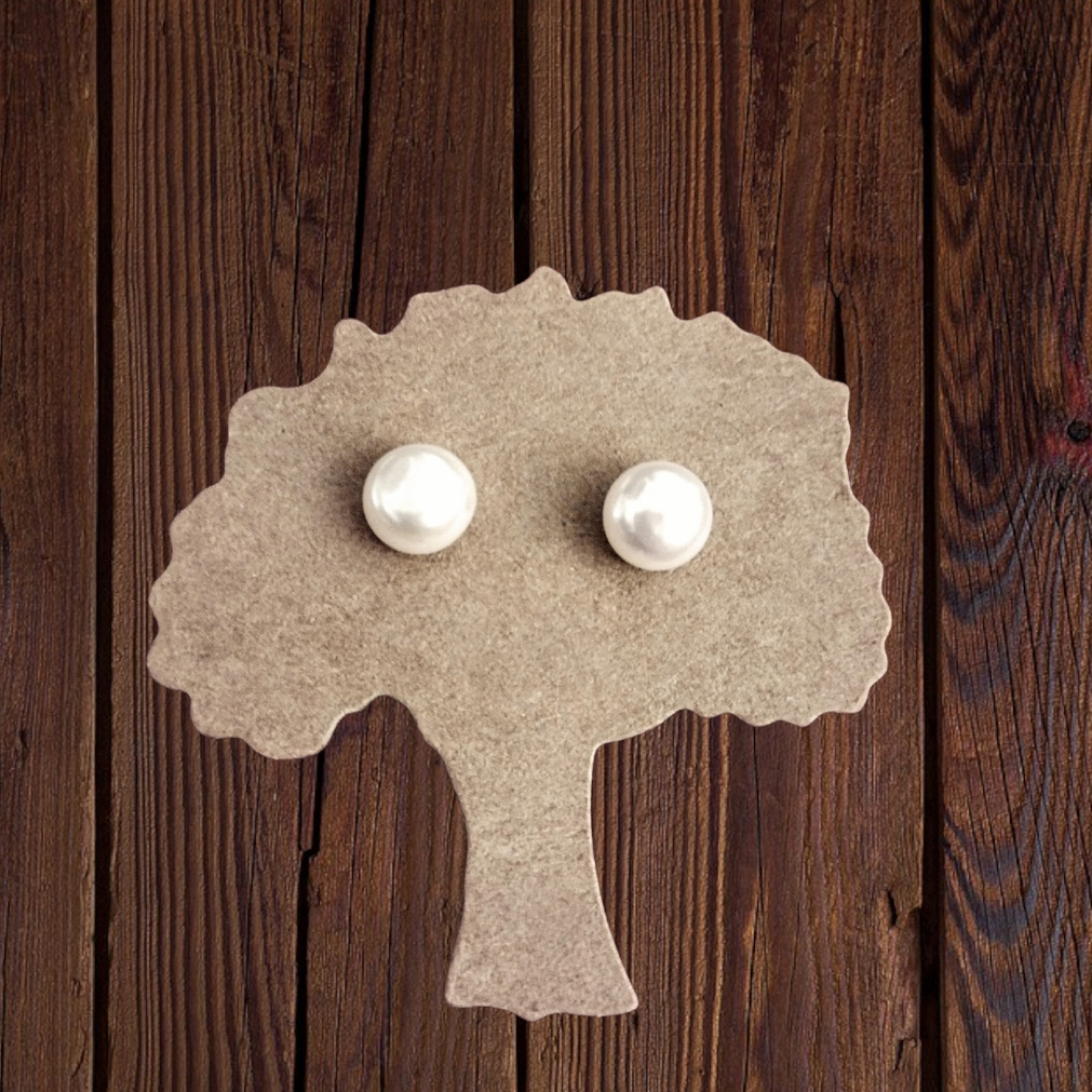 925 Sterling Silver Pearl Earrings